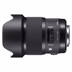 Sigma 20mm F1.4 DG HSM Art SLR Objectif ultra large Noir
