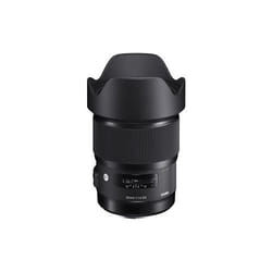 Sigma 20mm / f 1.4 DG HSM art Sony FE MILC/SLR Objectif large Noir