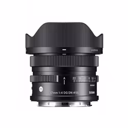 Sigma 17mm F4 DG DN | C MILC Objectif standard Noir