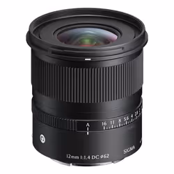 Sigma 12mm F1,4 DC Contemporary MILC Objectif ultra large Noir - Vue supplémentaire 3