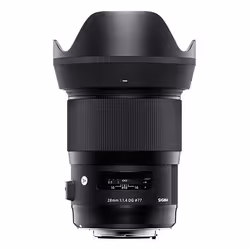 Sigma 28mm F1.4 DG HSM Art MILC/SLR Objectif large Noir - Vue supplémentaire 5