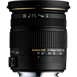 Sigma 17-50mm F2.8 EX DC OS HSM SLR Objectif zoom standard Noir