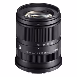 Sigma 18-50mm F2.8 DC DN MILC Objectif standard Noir