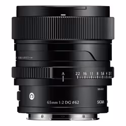 Sigma 65mm F2 DG Contemporary MILC Objectif plein cadre Noir - Vue supplémentaire 2