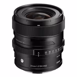 Sigma 20mm F2 DG Contemporary MILC Objectif plein cadre Noir - Vue supplémentaire 3