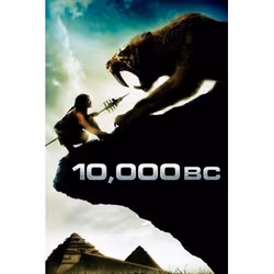 Warner Home Video 10,000 B.c., DVD, DVD, Anglais, action, Aventure, 2D, Steven Strait, Marco Khan, Nathanael Baring, Cliff Cu ...