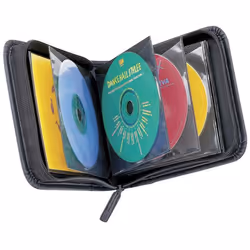Case Logic 3200053 étui disque optique Étui avec portefeuille 32 disques Marron