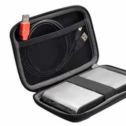 Case Logic GPS-1BLACK 8,89 cm (3.5") Coque Noir Mousse d'éthylène-Acétate de vinyle (EVA)