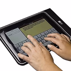Case Logic IPADW-101K étui pour tablette Noir, Transparent