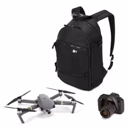 Case Logic BRBP-104-BLACK Étui sac à dos Noir - Vue supplémentaire 4