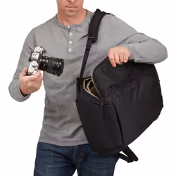 Thule Covert TCDK224 Black Sac à dos Noir - Vue supplémentaire 4