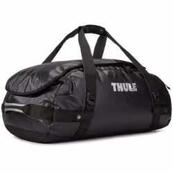 Thule Chasm TDSD-203 Black, Moyen, Noir, Sport, Voyage, 70 L, Nylon, Élastomère thermoplastique (TPE), Monochromatique