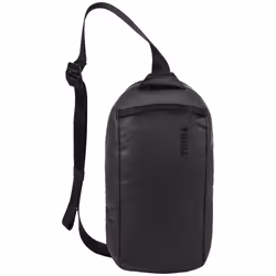 Thule Tact TACTSL08 - Black, Homme, Sac bandoulière, Noir, Fermeture à glissière, Poche pour téléphone portable, Compartiment ...