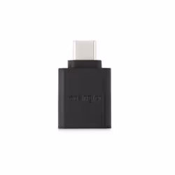 Kensington CA1010 Adaptateur USB-C vers USB-A M/F, USB-C, USB-A, Noir