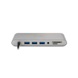 Kensington UH1440P Station d’accueil mobile USB-C 5 Gbits/s sans pilote avec double sortie vidéo – DP/HDMI/VGA