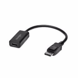Kensington Adaptateur vidéo 4K VP4000 DisplayPort vers HDMI, DisplayPort 1.2, HDMI, Mâle, Femelle, 3840 x 2160 pixels, 2160p
