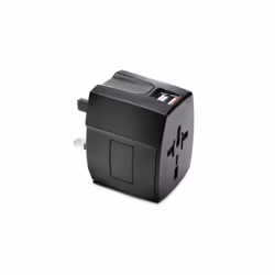 Kensington Adaptateur de voyage international — (K33998WW), Universel, Universel, Type A, Type C (Europlug), Type G (Royaume- ...