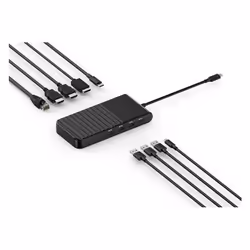 Kensington UH1500P Avec fil USB 3.2 Gen 2 (3.1 Gen 2) Type-C Noir - Vue supplémentaire 6