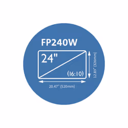 Kensington FP240W9 Privacy Screen for 24” Widescreen Monitors (16:9)