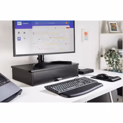 Kensington Support pour écran UVStand™ avec compartiment de désinfection UVC, Autonome, 18 kg, 86,4 cm (34"), Noir
