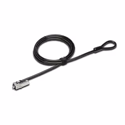 Kensington Câble de sécurité NanoSaver® Ultra à combinaison, 1,8 m, Kensington, Verrouillage à combinaison, Noir, Métallique