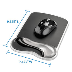 Kensington Repose-poignet en gel pour tapis à souris duo - gris