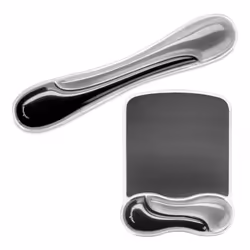 Kensington Repose-poignet en gel pour tapis à souris duo - gris