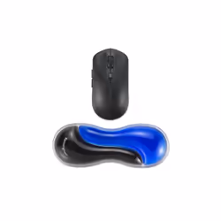 Kensington Slim Duo Gel repose-poignet Gel, Polyuréthane thermoplastique (TPU) Bleu, Gris