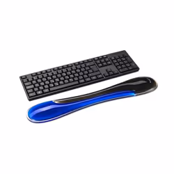 Kensington Slim Duo Gel repose-poignet Gel, Polyuréthane thermoplastique (TPU) Noir, Bleu