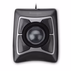 Kensington Trackball filaire Expert Mouse®, Ambidextre, Trackball, USB Type-A, 400 DPI, Noir