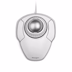 Kensington Trackball Orbit® avec molette — Blanc, Ambidextre, Trackball, USB Type-A, Blanc