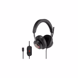 Kensington H2000 Micro-casque USB-C supra-auriculaire, Avec fil, Bureau/Centre d'appels, 20 - 20000 Hz, 190 g, Casque, Noir