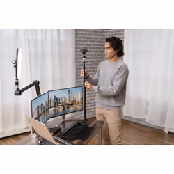 Kensington A1000 Support télescopique pour webcam avec serre-joint - Vue supplémentaire 5