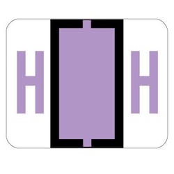 Smead BCCR Bar Style Color Coded Labels H - Lavender étiquette auto-collante 500 pièce(s)