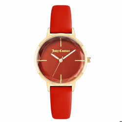 Montre femme - Juicy Couture - JC1326GPRD - Cuir - Quartz - Analogique