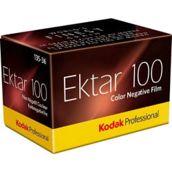 Kodak Ektar 100 135-36 - Film Photo Couleur Ultra-Fin pour Images Vives et Détails Précis