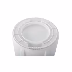 Rubbermaid FG263200WHT poubelle Rond Plastique Gris