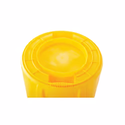 Rubbermaid FG263200YEL poubelle Rond Jaune