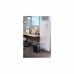 Rubbermaid FG295500GRAY poubelle Rond Plastique Gris - Vue supplémentaire 4