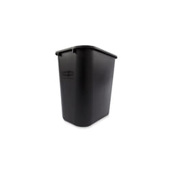 Rubbermaid FG295600BLA poubelle Rectangulaire Noir
