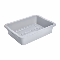 Rubbermaid FG334900GRAY, Plateau de service classique, Rectangle, Plastique, Gris, 508 mm, 381 mm