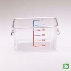 Rubbermaid 6304 Rectangulaire Vase 3,8 L Transparent 12 pièce(s)
