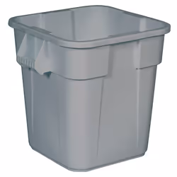Rubbermaid BRUTE 3526, 106 L, Carré, Polyéthylène à basse densité linéaire, Gris, UV, 546 mm