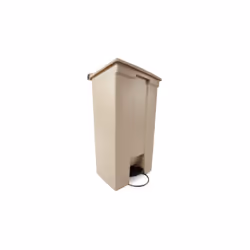 Rubbermaid FG614600BEIG poubelle 87 L Rectangulaire Polyéthylène haute densité (HDPE) Beige