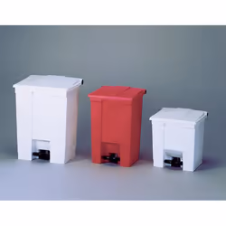 Rubbermaid Step-On 6143 30,3 L Rectangulaire Polyéthylène haute densité (HDPE), Polypropylène (PP) Rouge