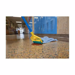 Rubbermaid FGH14600BL00 accessoire pour éponger Manche balai serpillière Bleu, Jaune