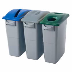 Rubbermaid Slim Jim 2688-88 accessoire de poubelle Gris Couvercle - Vue supplémentaire 4