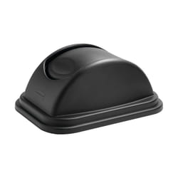 Rubbermaid FG306700BLA couvercle du conteneur de déchets Noir