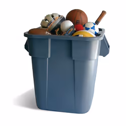 Rubbermaid BRUTE 3526 106 L Carré Polyéthylène à basse densité linéaire Rouge