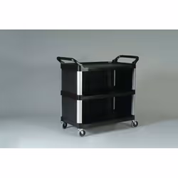 Rubbermaid Xtra 4093 Polyéthylène haute densité (HDPE) Noir
